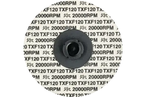 Discos textiles COMBIDISC, corindón CD Ø 75 mm A120TX para acero inoxidable y aluminio 3