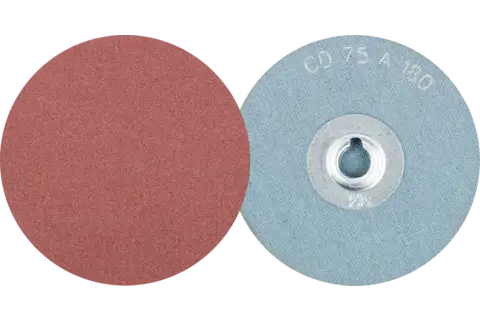 Disco lijador COMBIDISC, corindón CD Ø 75 mm A180 para aplicaciones universales 1