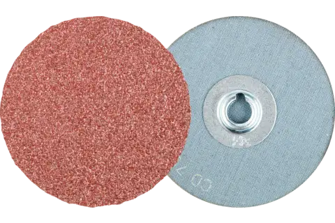 Disco lijador COMBIDISC, corindón CD Ø 75 mm A36 PLUS para aplicaciones robustas 1