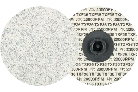 COMBIDISC aluminium oxide textile discs CD dia. 75 mm A36TX for stainless steel and aluminium 1