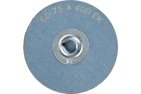 COMBIDISC Compactkorn Schleifblatt CD Ø 75 mm A400 CK für Feinschliff 3