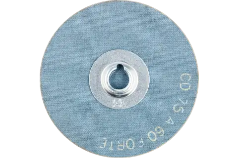 Disco lijador COMBIDISC, corindón CD Ø 75 mm A60 FORTE para un arranque máximo 3