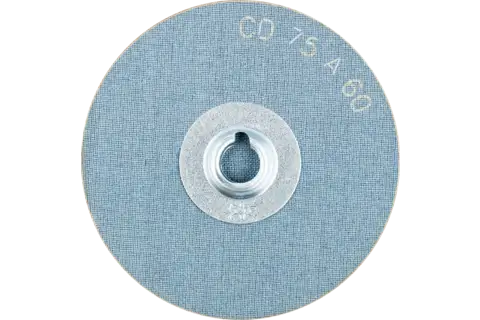 Genel kullanım için COMBIDISC alüminyum oksit aşındırıcı disk CD çap 75mm A60 3