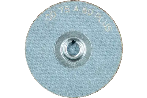 Dayanıklılık uygulamaları için COMBIDISC alüminyum oksit aşındırıcı disk CD çap 75mm A60 PLUS 3