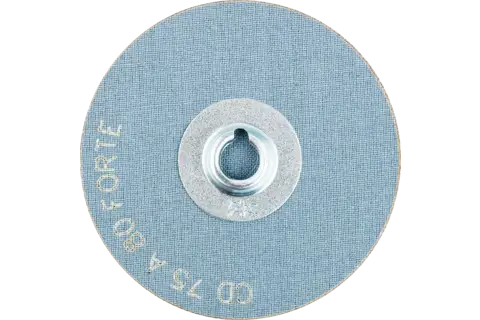 Disco lijador COMBIDISC, corindón CD Ø 75 mm A80 FORTE para un arranque máximo 3