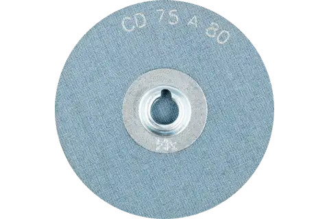 Genel kullanım için COMBIDISC alüminyum oksit aşındırıcı disk CD çap 75mm A80 3