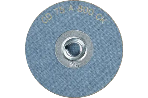 Disco abrasivo granulo agglomerato COMBIDISC CD Ø 75 mm A800 CK per finitura 3