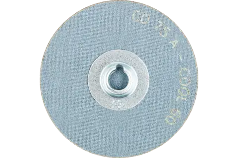 Disco abrasivo corindone COMBIDISC CD Ø 75 mm A60 COOL per acciaio inox 3