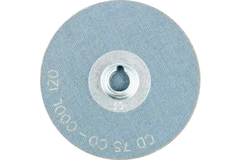Disco abrasivo granulo ceramico COMBIDISC CD Ø 75 mm CO-COOL120 per acciaio e acciaio inox 3