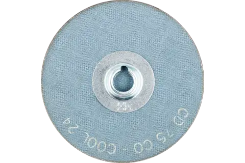 Disco abrasivo granulo ceramico COMBIDISC CD Ø 75 mm CO-COOL24 per acciaio e acciaio inox 3