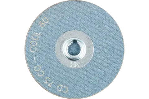 Disco lijador COMBIDISC, grano cerámico CD Ø 75 mm CO-COOL80 para acero y acero inoxidable 3