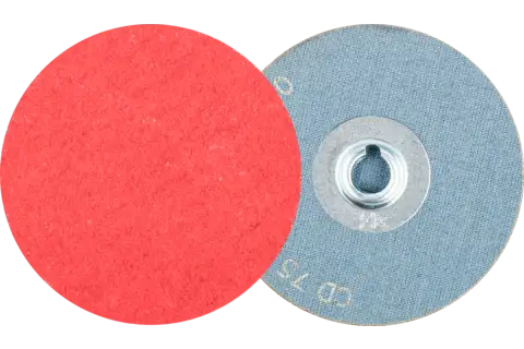 Disco abrasivo granulo ceramico COMBIDISC CD Ø 75 mm CO-COOL80 per acciaio e acciaio inox 1