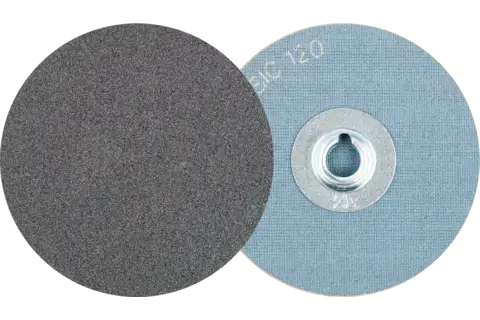 Disco abrasivo granulo SIC COMBIDISC CD Ø 75 mm SIC120 per metalli non ferrosi duri 1
