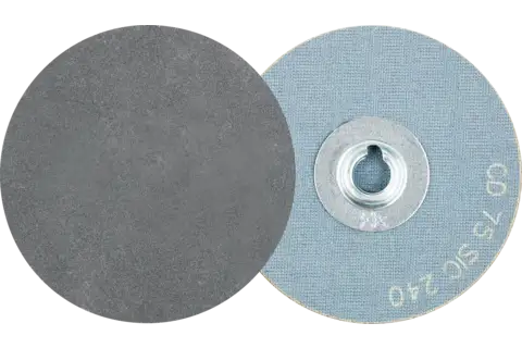 COMBIDISC SIC Schleifblatt CD Ø 75 mm SIC240 für harte NE Metalle 1