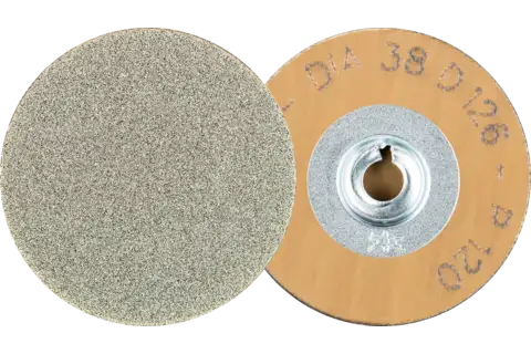 Titanyum, cam, GRP ve taş için COMBIDISC elmas aşındırıcı disk CD çap 38 mm D126/P 120 1