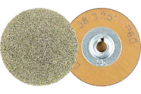 Pastille abrasive diamant COMBIDISC CD Ø 38 mm D251/P 60 pour le titane, le verre, le PRFV et la pierre 1