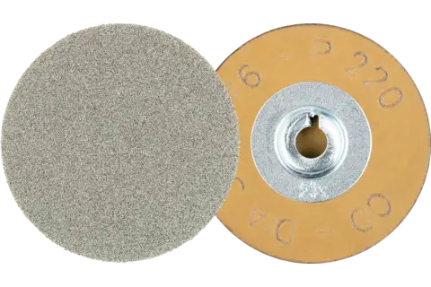 COMBIDISC diamond abrasive disc CD dia. 38 mm D76/P 220 for titanium, glass, GRP and stone 1