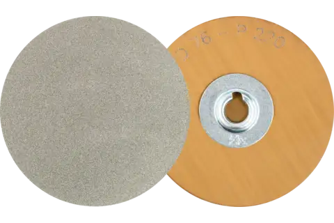 Titanyum, cam, GRP ve taş için COMBIDISC elmas aşındırıcı disk CD çap 75 mm D76/P 220 1