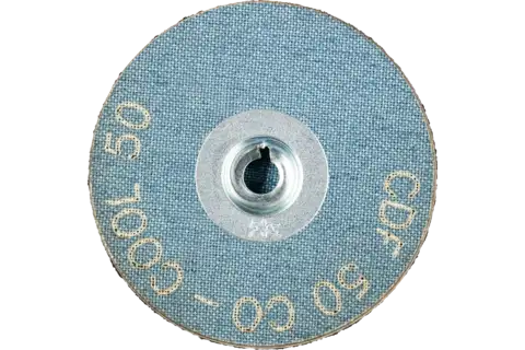 Minidisco in fibra granulo ceramico COMBIDISC CDF Ø 50 mm CO-COOL50 per acciaio e acciaio inox 3