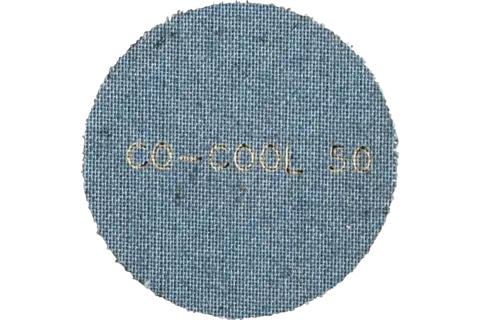 COMBIDISC Keramikkorn Mini-Fiberscheibe CDFR Ø 38 mm CO-COOL50 für rückseitiges Schleifen 3
