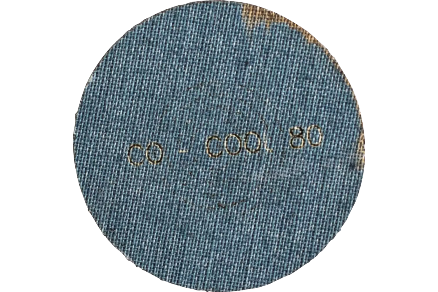 COMBIDISC ceramic oxide grain mini fibre disc CDFR dia. 38 mm CO-COOL80 for backward grinding 3