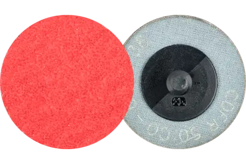 Minidisco in fibra granulo ceramico COMBIDISC CDFR Ø 50 mm CO-COOL36 per acciaio e acciaio inox 1