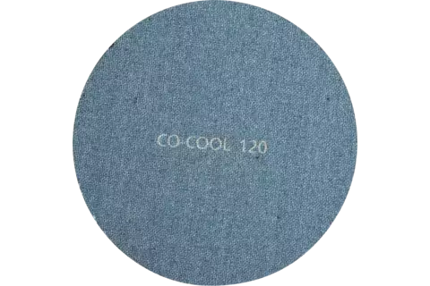 COMBIDISC Keramikkorn Mini-Fiberscheibe CDFR Ø 75 mm CO-COOL120 für rückseitiges Schleifen 2