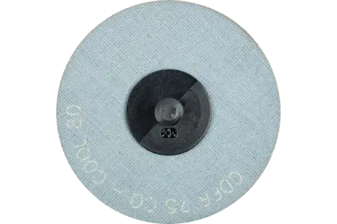 COMBIDISC ceramic oxide grain mini fibre disc CDFR dia. 75 mm CO-COOL80 for steel and stainless steel 3