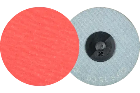 COMBIDISC ceramic oxide grain mini fibre disc CDFR dia. 75 mm CO-COOL80 for steel and stainless steel 1