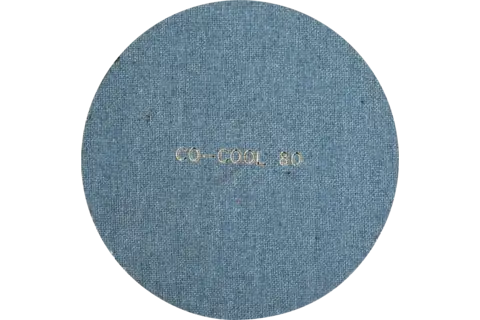 COMBIDISC Keramikkorn Mini-Fiberscheibe CDFR Ø 75 mm CO-COOL80 für rückseitiges Schleifen 3