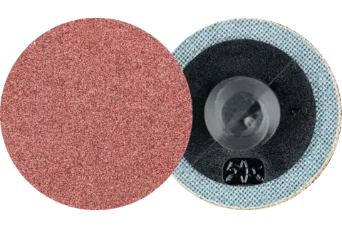 COMBIDISC aluminium oxide abrasive disc CDR dia. 25 mm A120 FORTE for high stock removal rate 1