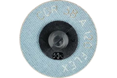 Takım ve kalıp yapımı için COMBIDISC alüminyum oksit aşındırıcı disk CDR çap 38 mm A120 FLEX 3