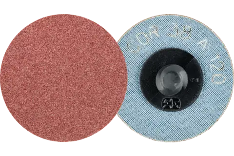 Genel kullanım için COMBIDISC alüminyum oksit aşındırıcı disk CDR çap 38mm A120 1