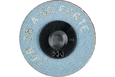 COMBIDISC aluminium oxide abrasive disc CDR dia. 38 mm A60 FORTE for high stock removal rate 3