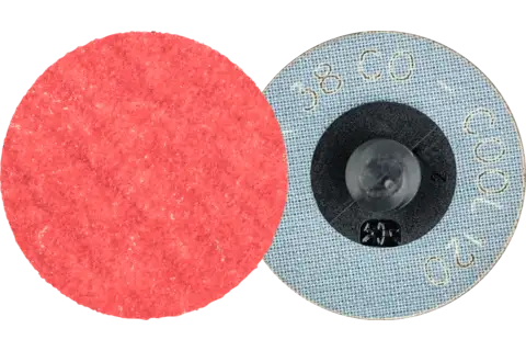 COMBIDISC ceramic oxide grain abrasive disc CDR dia. 38 mm CO-COOL120 for steel and stainless steel 1