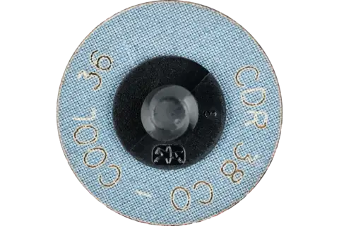 Disco abrasivo granulo ceramico COMBIDISC CDR Ø 38 mm CO-COOL36 per acciaio e acciaio inox 3
