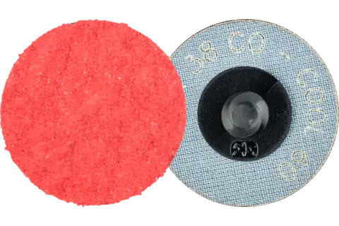 Çelik ve paslanmaz çelik için COMBIDISC seramik oksit tanecik aşındırıcı disk CDR çap 38 mm CO-COOL60 1