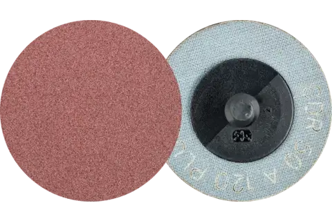 Pastille abrasive à grain corindon COMBIDISC CDR Ø 50 mm A120 PLUS pour application robuste 1