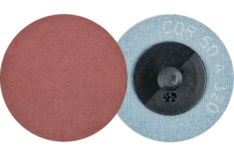 Pastille abrasive à grain corindon COMBIDISC CDR Ø 50 mm A320 pour applications universelles 1