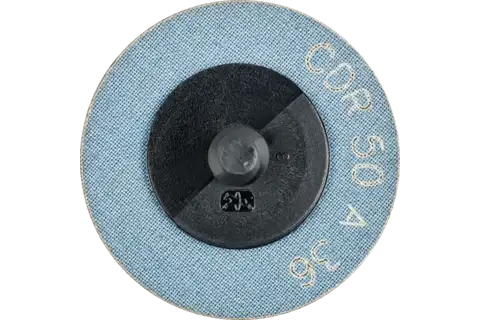 Genel kullanım için COMBIDISC alüminyum oksit aşındırıcı disk CDR çap 50mm A36 3