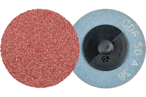 Genel kullanım için COMBIDISC alüminyum oksit aşındırıcı disk CDR çap 50mm A36 1