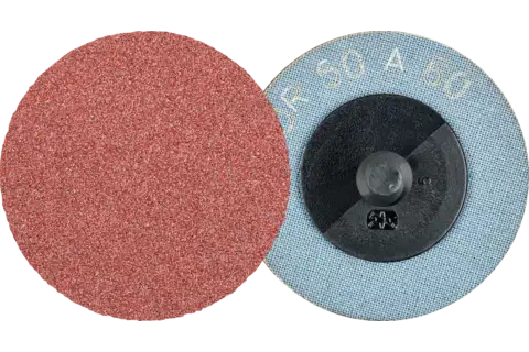 Pastille abrasive à grain corindon COMBIDISC CDR Ø 50 mm A60 pour applications universelles 1