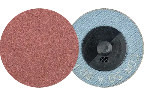 Pastille abrasive à grain corindon COMBIDISC CDR Ø 50 mm A80 FORTE pour enlèvement de matière important 1