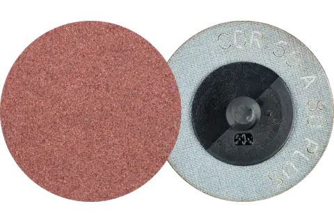 COMBIDISC aluminium oxide abrasive disc CDR dia. 50mm A80 PLUS for robust applications 1