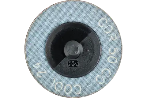Disco abrasivo granulo ceramico COMBIDISC CDR Ø 50 mm CO-COOL24 per acciaio e acciaio inox 3