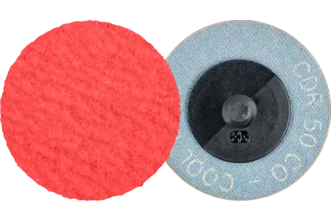 Disco abrasivo granulo ceramico COMBIDISC CDR Ø 50 mm CO-COOL60 per acciaio e acciaio inox 1