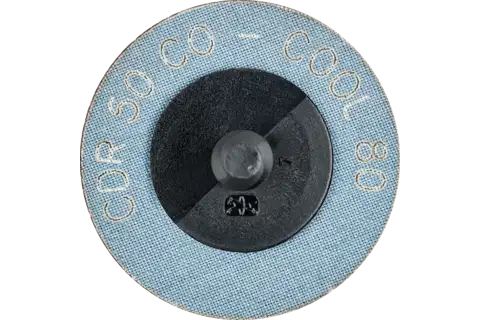 COMBIDISC ceramic oxide grain abrasive disc CDR dia. 50 mm CO-COOL80 for steel and stainless steel 3