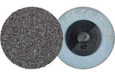 Sert demir dışı metaller için COMBIDISC SIC zımpara CDR çap 50mm SIC36 1