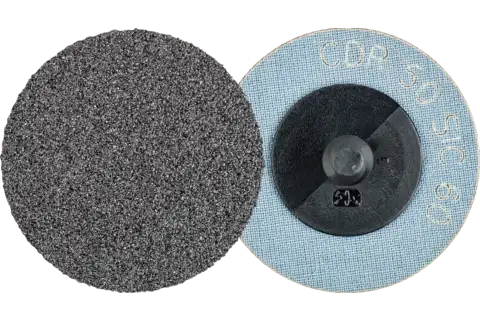 Sert demir dışı metaller için COMBIDISC SIC aşındırıcı disk CDR çap 50mm SIC60 1