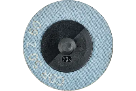 Sertleştirilmiş çelik için COMBIDISC Zirkon aşındırıcı disk CDR çap 50 mm Z60 3